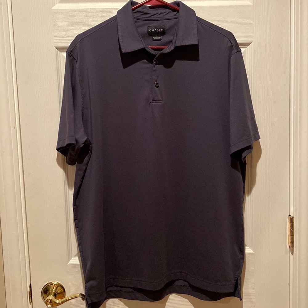 Chase 54 Golf Polo Charcoal Gray Size L.